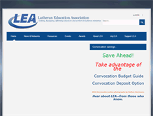 Tablet Screenshot of lea.org